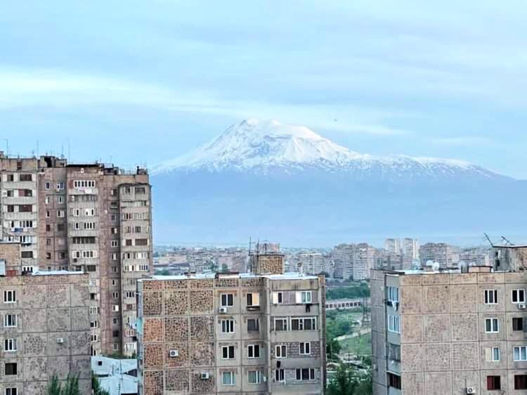 Евродвушка В Glendale Hills В Центре,С Видом На Арарат 예레반 외부 사진
